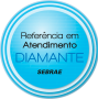 Selo SEBRAE Referencia em Atendimento Diamante 2024
